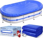 16 X 32 Ft Oval Winter Pool Cover 500d Extra Thick Above Ground Pool Cover Ab