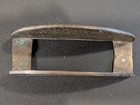 Brass   Enamel Letter napkin Holder 1920s Art Nouveau  2 75    X 5 25   