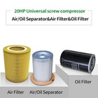 Air Compressor Parts 20hp Industrial Oil air Gas Separator air Filter oil Filter