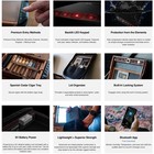 Lifepod Humidor Cigar Lock Box Waterproof Travel Case Rugged Electron