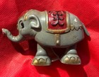 Nice Vintage 1960 s Marx Plastic Circus Elephant  Ramp Walker