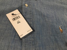 Nwt  125 00 Polo Ralph Lauren Mens Classic Indigo Buttondown Shirt Blue Sz Xxl
