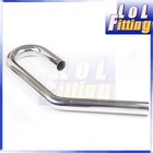 1 625  41mm Od 180   45 Degree U J Combo Aluminum Mandrel Bend Exhaust Pipe Tube
