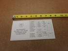 1980 Cadillac Factory Color Paint Chip Exterior Brochure Folder Deville Eldorado