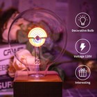 2w Led Decorative Globe Light Bulb G125 Filament Vintage Warm Lamp 120v E26