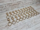 3 1 2  Solid Brass Snap clasp With 1  Round Swivel Eye  Lead Rope  Reins 20 Pack