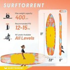 11  Inflatable Stand Up Paddle Board Sup For Adults   Youth With Accessories