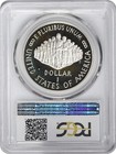 1987-s Constitution Silver Commemorative Dollar Pr69dcam Pcgs Proof 69 Deep Cam