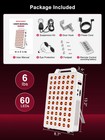 Bontanny Red Light Therapy Panel 630nm 660nm 810nm 830nm 850nm Infrared Lamp