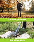 Workpro Heavy Duty Metal Leaf Rake Telescopic 32 -63  Adjustable Gardening Rakes