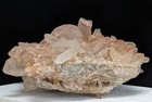 Clear Quartz Cluster Pink Peach Crystal Chakra Specimen Gemstone Mineral Reiki