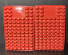 2 Vintage Jell-o Beans Jelly Bean Mold New Easter  Egg Jigglers Shots Red