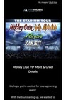 Motley Crue Autograph Signed Poster Vince Neil Tommy Lee Nikki Sixx Mick Mars
