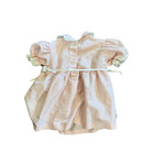 Vintage 1980 Strawberry Shortcake Dress Size 6-9 Months Pinafore Striped No Tag