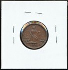 1860 Civil War Store Card Token Chicago  Il F e  Rigby Fuld   150az-4a R-2