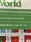 Rand Mcnally World Map Wall  52   x34     Unused 