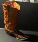 Vintage Ceramic Tony Lama Cowboy Boot Planter Decor 10 5x13 5x3 5    2 10 Lbs 