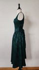 New Midi Dress Size Medium Green Floral Wedding Bridal Garden Pockets Prom