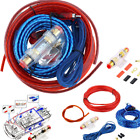 8ga 1500w Car Amplifier Wiring Kit Power Cable Amp Speaker Wire Audio Subwoofer