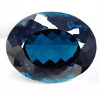 Certified Natural Grandidierite 267 85 Ct Oval Cut Rare Blue Loose Gemstone