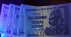 10 X Original Zimbabwe 100 Trillion Dollars 2008 Aa Series P91 Unc Uv Passed Coa