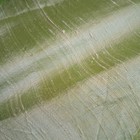Lime Green 100  Silk Dupioni Fabric Remnant Stash Lot 2 Pieces