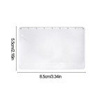 5 Piece Lens Magnifier Magnifying Reading Glass Credit Card Wallet Size Compact 