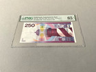 Netherlands 250 Gulden P-98 Nd 1986   Pmg 65 Epq