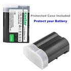 Kastar 2 Battery 27190  charger For Nikon En-el15a En-el15b D500 D600 D850 Z6 Z7