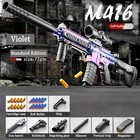  m416 Toy Gun Shell Ejecting Soft Bullet Blaster Kids Rifle Foam Dart New 