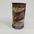 Vintage Schlitz Beer Can 12 Oz Flat Top 1950s Steel Can Milwaukee Brewery 1954