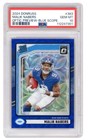 Nfl Graded Lot Cameron Dicker Panini Sel  Red Disco  49 Malik Nabers Optic Bonus