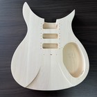 Diy Ric 325 Full Set Kits Unfinished Electric Guitar Mahogany Body 21fret Shipus