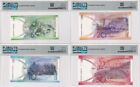 Gibraltar Set 4  5 10 20 50 Pounds 2011-19 P 35- 38 Superb Gem Unc Pmg 67 68 Epq