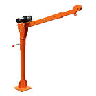 1100lb Truck-mounted Crane Hoist With 12v Electric Winch Pickup Truck Jib Cranes