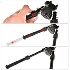 Hunting Bipod Quick Detach Mount 6 5-9  Adjustable For Picatinny Rail m-lok Rail