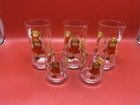 Lot Of  5  Vintage Cabbage Patch Kids Glasses Cups 1984
