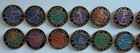 Ultra Rare Complete Set 24 1996 Olympic Individual Sport Medallions Enamel Pins