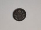 1908 Edward Vii Silver Five Cents Canada Coin