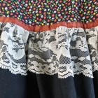 Jessica s Gunnies Gunne Sax Skirt Sz 13 Floral Tiered Calico Lace Vtg 70s Usa