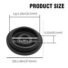 Bearing Buddy Caps 20pcs Trailer Hub Rubber Grease Plugs 1 98  