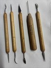 Lot Of 5 Kemper Ceramic Pottery Clay Sculpting Modeling Detail Tools   Vintage