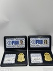 X-files Fox Mulder   Dana Scully Screen Accurate Replica Id Credentials Set 