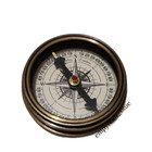 Antique Brass Queen Victoria Pocket Compass 1875 Vintage Handmade Gift