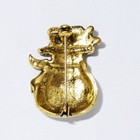 Fashion Crystal Christmas Snowman Brooch Pin Corsage Xmas Women Party Jewelry