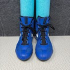 Nike Machomai 2 Mid Boxing Shoes Olympic Royal Blue Black Mens Size 7 321819-410