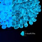 1 Set Of 480 In The Pebbles - Dark Pebbles Solar-powered Glow Decorative