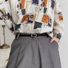 Unisex Waist Belt Thin Faux Leather Pin Buckle Retro Jeans Casual 1cm Belts