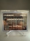 2017 Topps Tom Payne As Paul Jesus Rovia The Walking Dead Auto Autograph 90 99