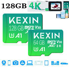 128gb 64gb Micro Sd Memory Card Class 10 Sdxc Uhs-1 With Adapter Memory Cards